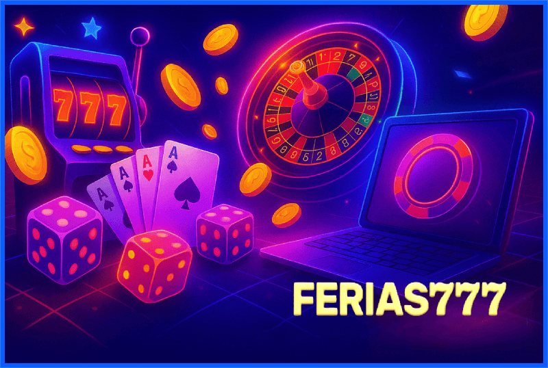 Cassino FERIAS777, Seguro, Promoções